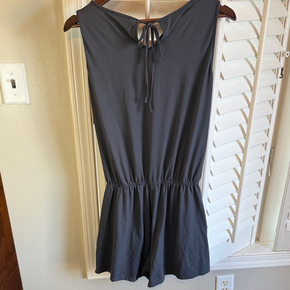 Zenana Outfitters Charcoal Sleeveless Dress - Picture 6 of 7